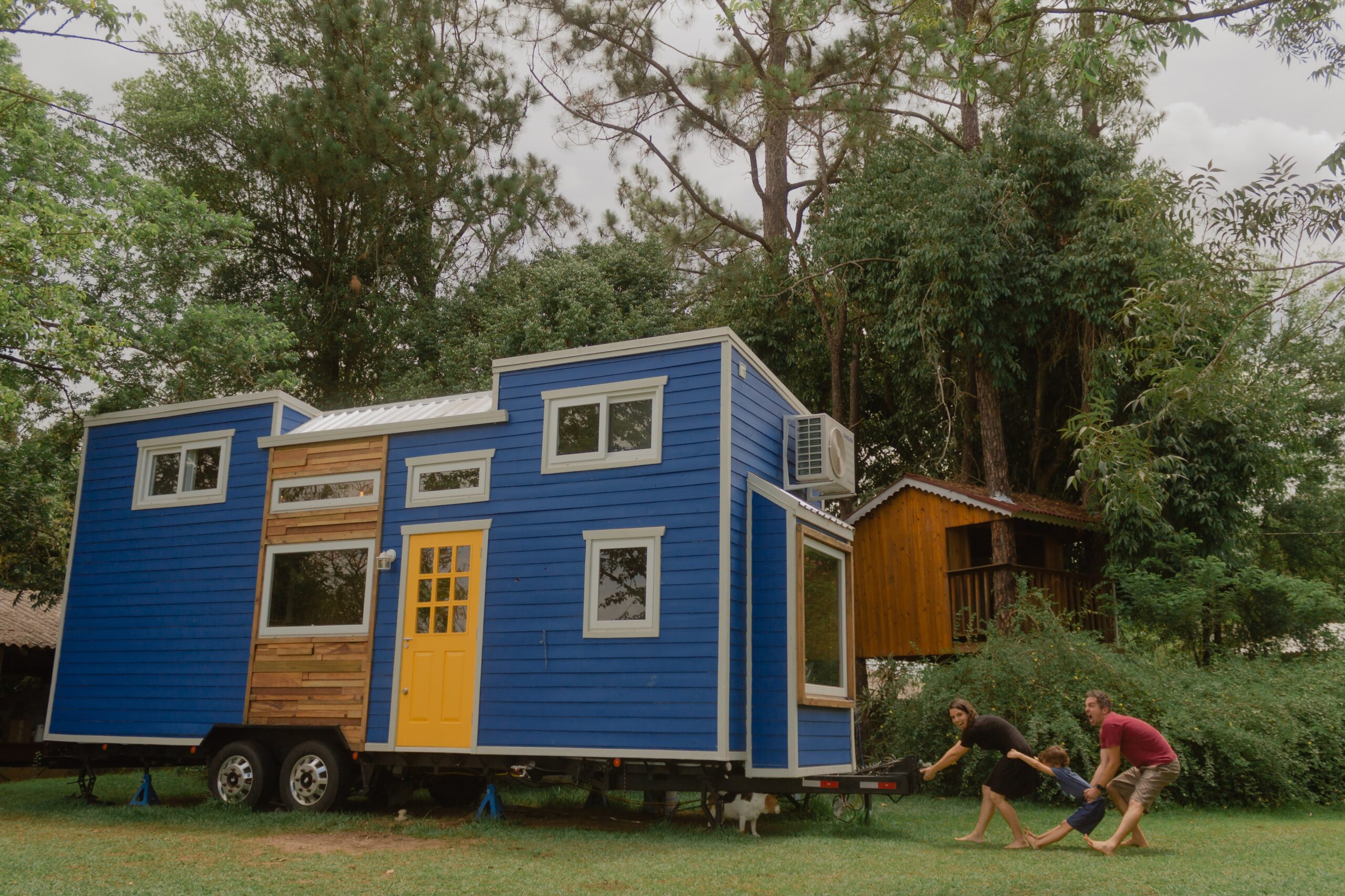 Puxando a Tiny House Araraúna