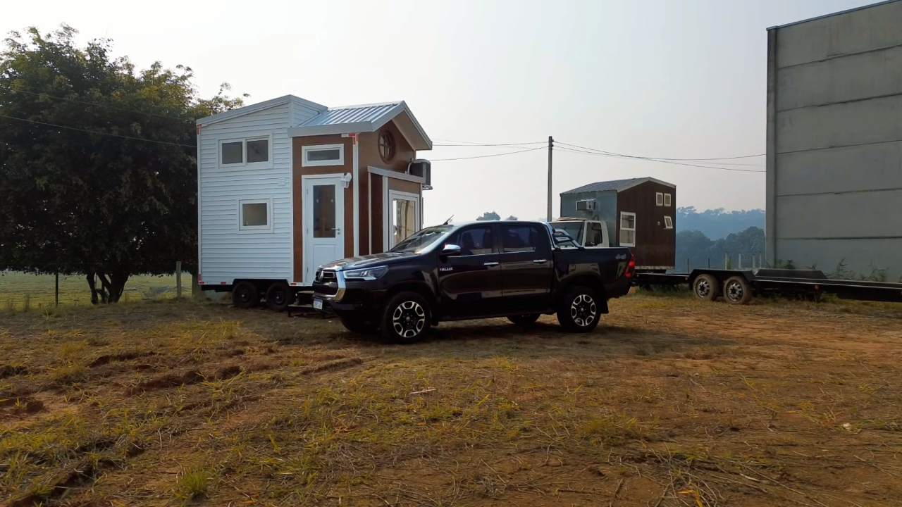 mini casa móvel