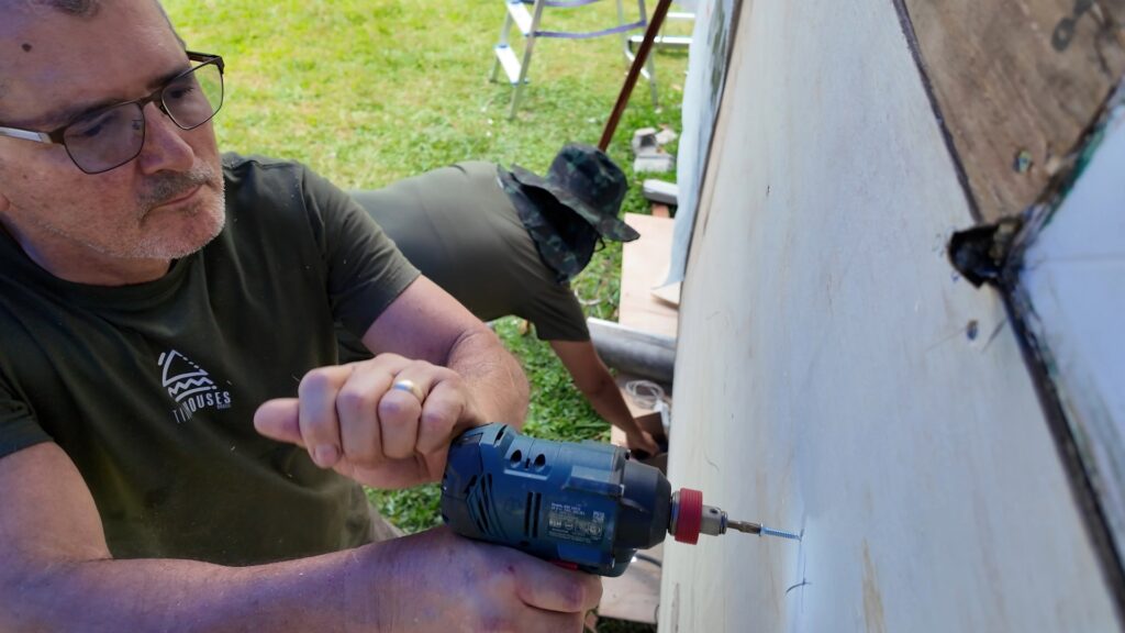 revestimento externo tiny house