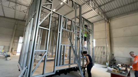 steel frame